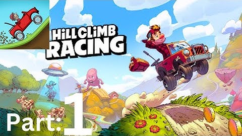 Hill Climb Racing - Gameplay          Walkthrough - Part - 1 (Android, ios)