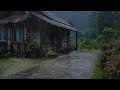 Gentle rainfall ambience reducing overthinking and improving emotional stillness at night