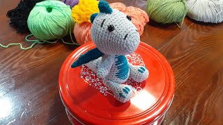 дракон вязаный крючком crochet dragon