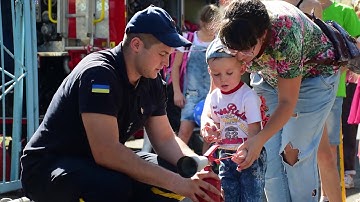 Рятувальники та «акватлоністи» долучилися до святкування Дня міста