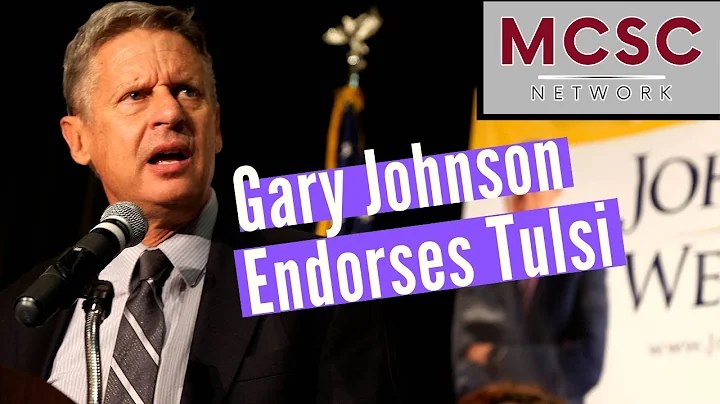 BREAKING: Gary Johnson Endorses Tulsi Gabbard