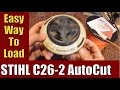 🌻Easy Trick to Load STIHL AutoCut C26-2 String Trimmer Head for Gas or Battery