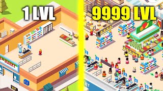 Idle Supermarket! IS THIS THE MOST STRONGEST SUPERMARKET EVOLUTION? Idle Supermarket Max Level screenshot 1