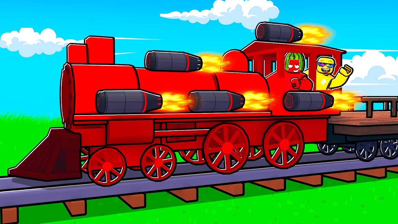 Crafting the Fastest Train in Roblox