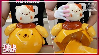 [ASMR] 슈가슬라임으로 산리오 머핀 사탕 만들기 대참사  Making Sanrio muffin candy with sugar slime