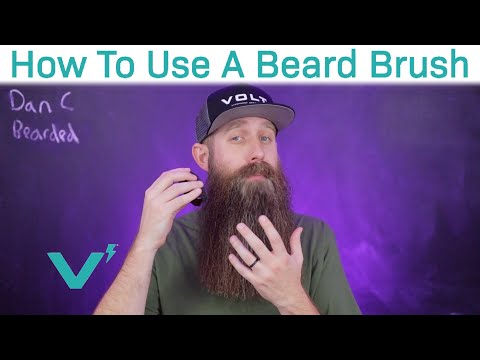 How To Use A BEARD BRUSH | Volt Octo Beard Brush