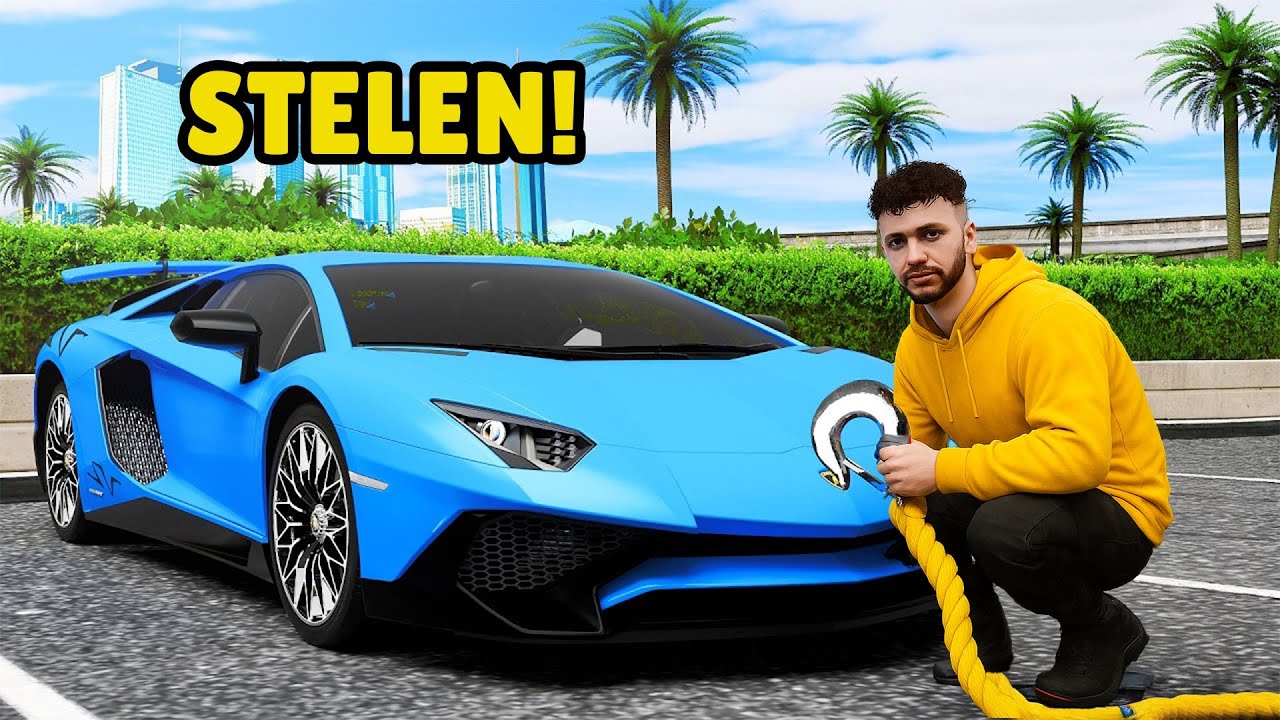 Voertuigen Stelen met Een SLEEPTOUW in GTA!