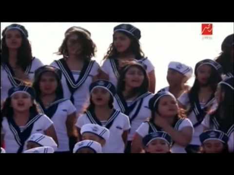 كورال الاطفال فى حفل افتتاح قناه السويس فى اغنيه تحيا مصر رائعه