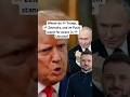 Where do 🇺🇸 Trump, 🇺🇦 Zelensky, and 🇷🇺 Putin stand for 🇺🇦Ukraine peace? Trump is frustrated…