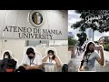 VLOG • a day in my life! *errands, college friends and finally back in ATENEO🦅💖  | Queennie Lopez