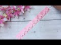 How to make Satin Ribbon Flowers |Easy DIY handmade Cloth Flowers|Hand Embroidery designs