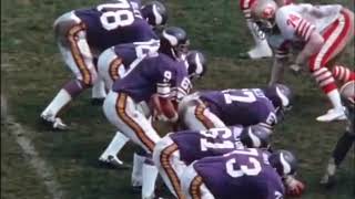 49ers vs Vikings 1979 Week 1