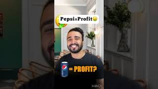 Pepsi se Profit??🤔 #shorts #investing