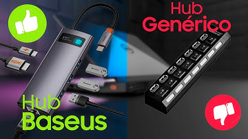 Hub Baseus 5 em 1 com HDMI 4k (REVIEW )