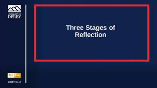 The Three Stages of Reflection Profile