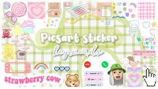 AESTHETIC POPULAR PICSART STICKER CODES YOU MUST KNOW!! || CUTE STICKERS FOR YOUR PHOTO!! screenshot 5