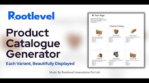 Odoo Product Catalogue Generator generate and send product catalogs via emails
