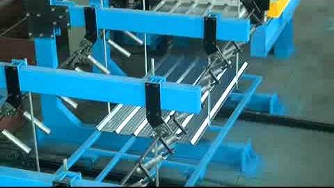 normal speed full automatic roof panel roll forming machine with auto stacker