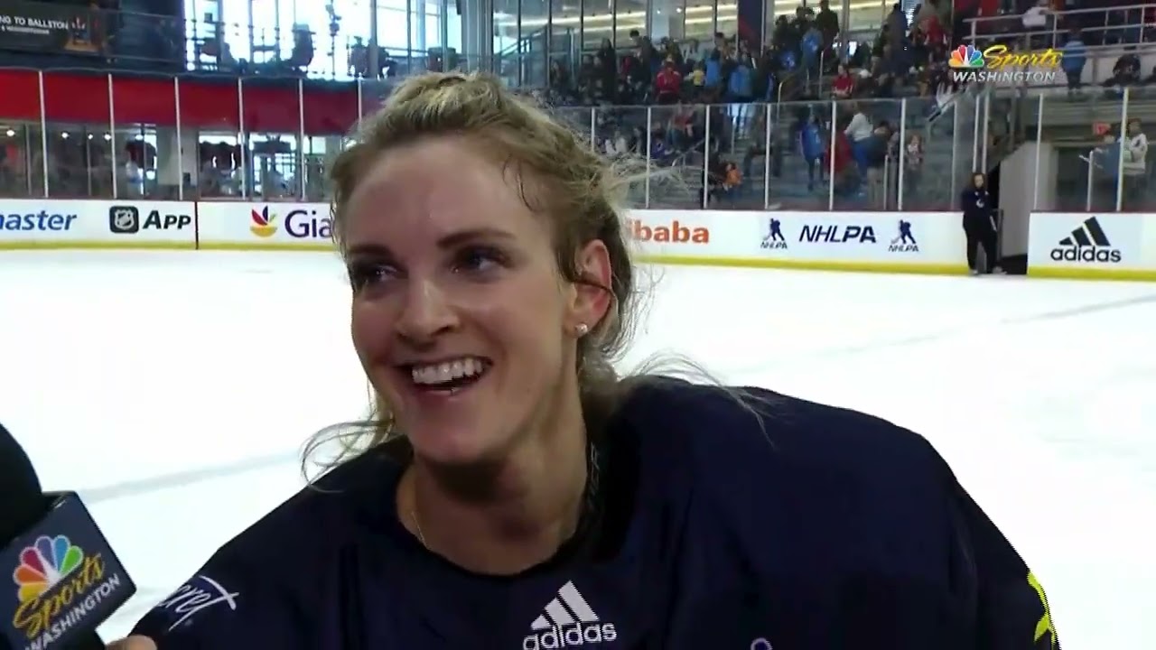 Amanda Kessel First Intermission Interview - 3/5 adidas vs. Scotiabank