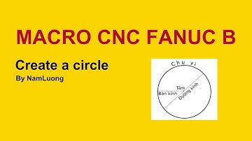 Macro CNC FANUC B create circle