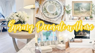 SPRING DECORATE WITH ME 2024 // CHANGING MY STYLE