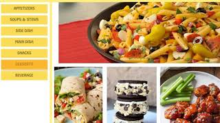Food Recipe App Phone Application screenshot 1