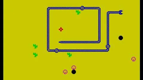 Snake Artic Computing BLOCKADE TRON  Sinclair ZX Spectrum HYPERSPIN NOT MINE VIDEOSEurope