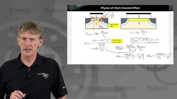 ECE 606 Solid State Devices L32.2: Modern MOSFET - Short Channel Effect