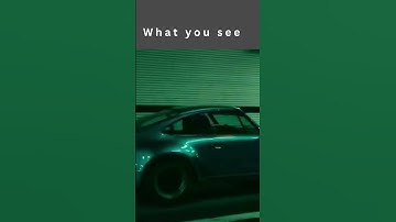 Porsche 930 animation in blender #automobile #3dcompositing #animationstudio #3danimation #blender