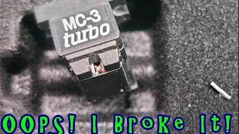 Ortofon MC 3 Turbo Broken Cantilever - OOPS!