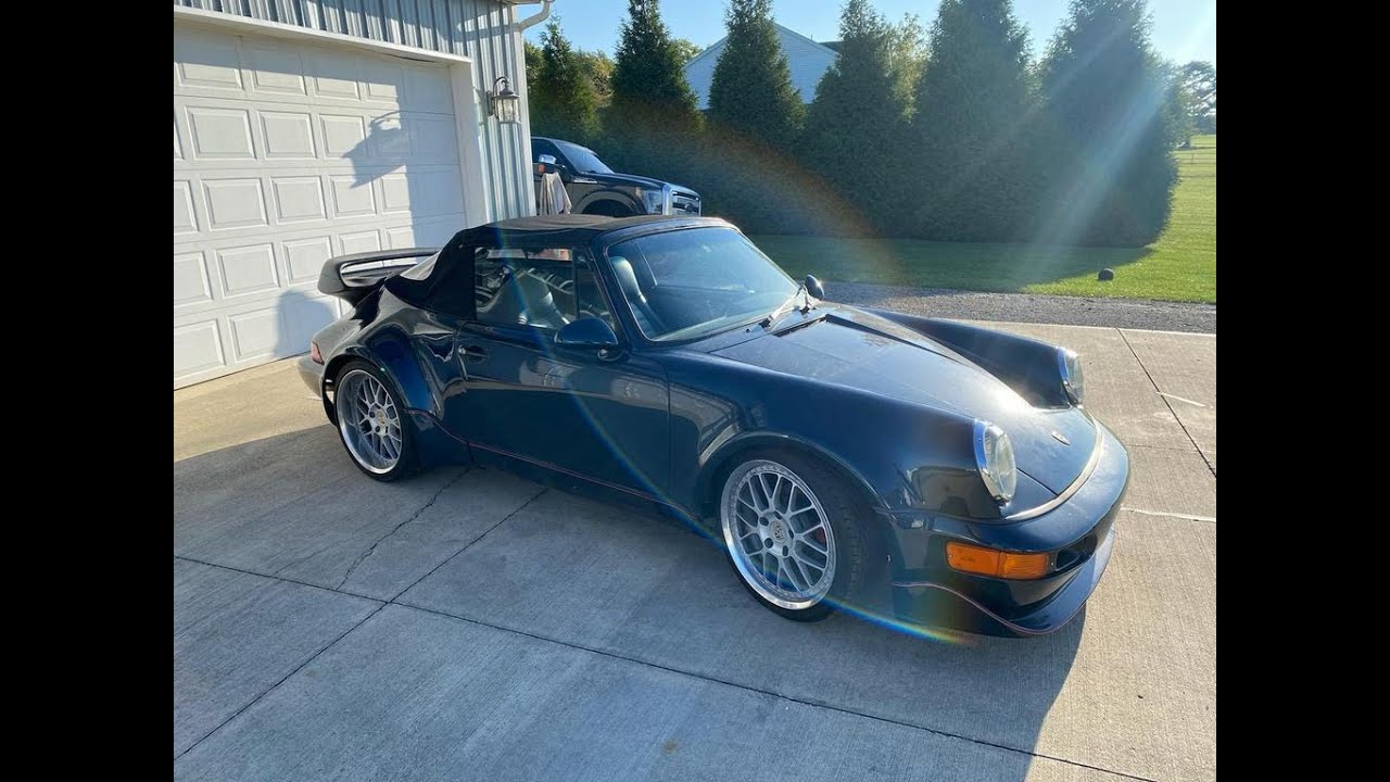 First Drive in Our V8 Swapped 911! 5spd Manual Widebody PORSCHE YouTube