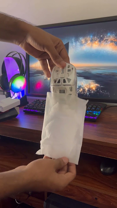 Jedel Transparent Wireless Mouse WD154 Unboxing. #gaming #mouse #a1futurezone