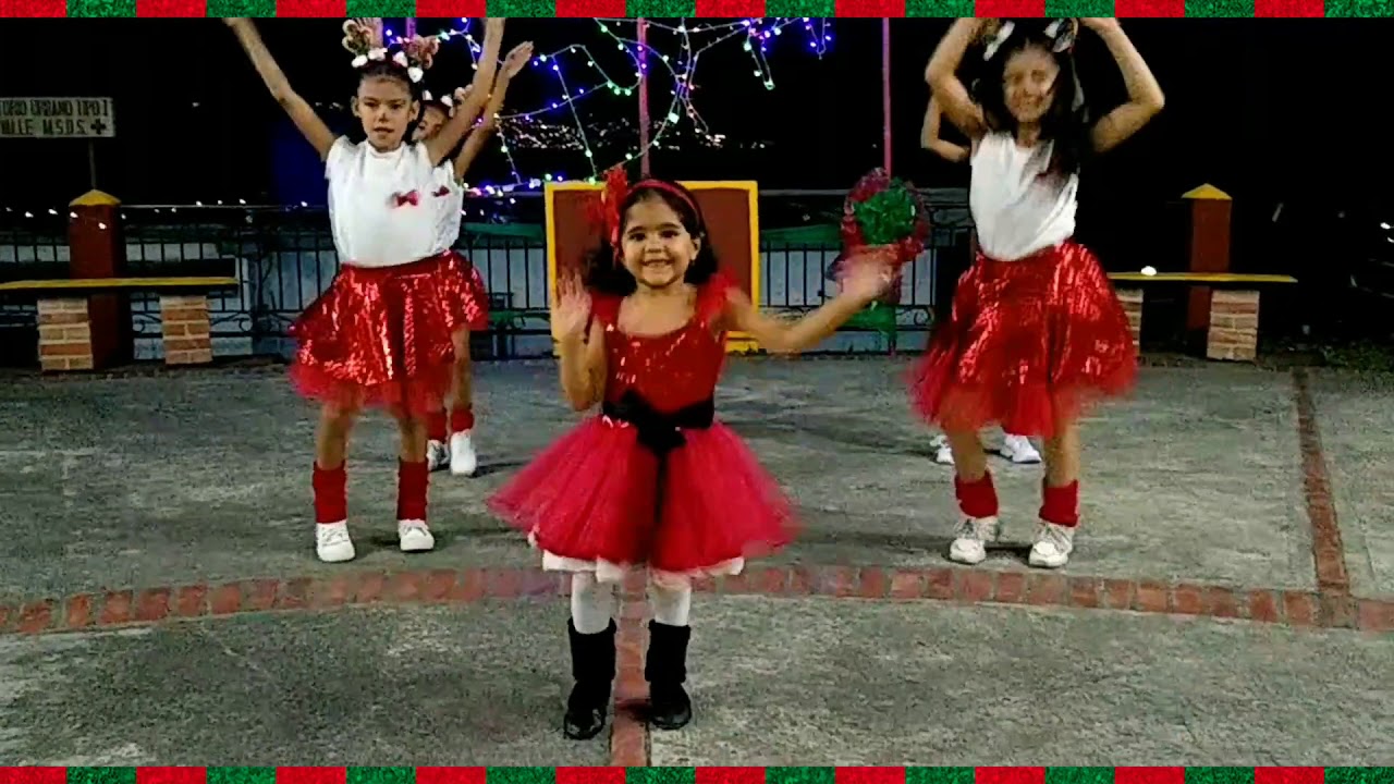 Grupo Pre Infantil: Baile Moderno  Rodolfo El Reno🎄🎅