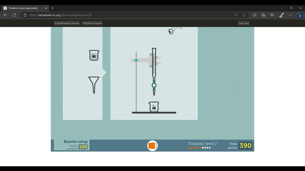 Titration screen experiment 2 Villagonza YouTube
