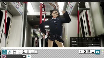 VRM vTuber Photo shooting software with Unreal 5
