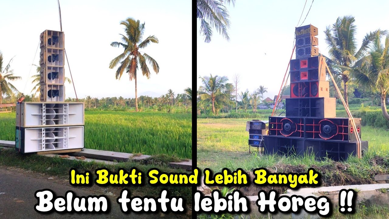 INI NGEJOB APA ADU SOUND !! Hajatan Berhadapan 2 Sub CLA x Dragon Brewog