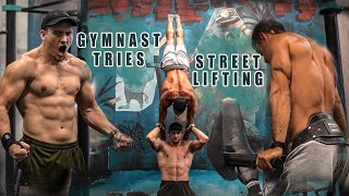 Gymnast Tries Streetlifting and More (Slidismode feat Chatziefstathiou)