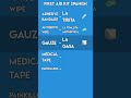 Inside a First Aid Kit in Spanish 🩹 | Essential Medical Vocabulary