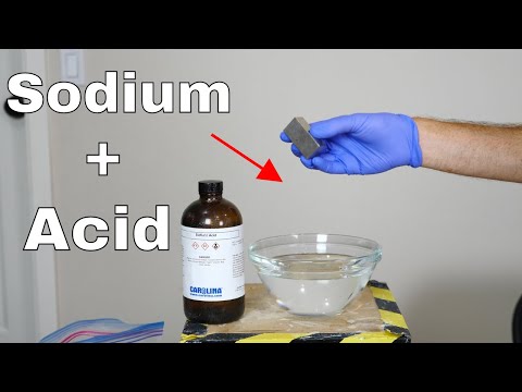 Don&rsquo;t Drop Sodium Metal in Sulfuric Acid!