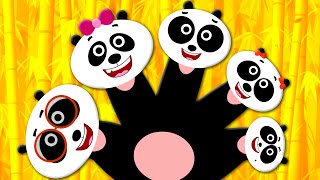 Finger Family Pandas | Nursery Rhymes For Children | Kids TV