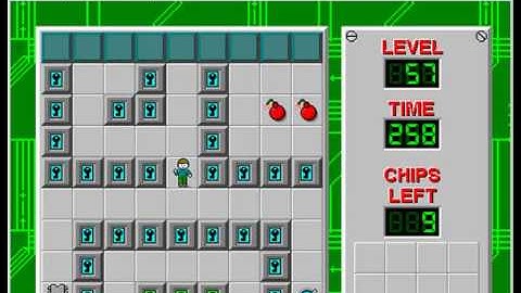 Chips Challenge - 16 - This is an action game, folks!