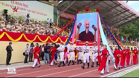 Khai mạc Đại hội khỏe “Vì An ninh Tổ quốc” năm 2020