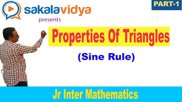 Properties Of Triangles Part - 1
