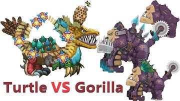 Mutant Fighting Cup 2 Turtle - Gorilla is a mechanical monster (Africa Cup 11-15) Turtle Part 198