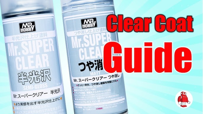 Matte Mr Super Clear Finishing Spray