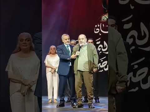 عبد الله مشرف وضياء الميرغني لحظة تكريمهما