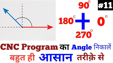 Learn to calculate angle in a very easy way | how to calculate chamfer angle | in use cnc program...