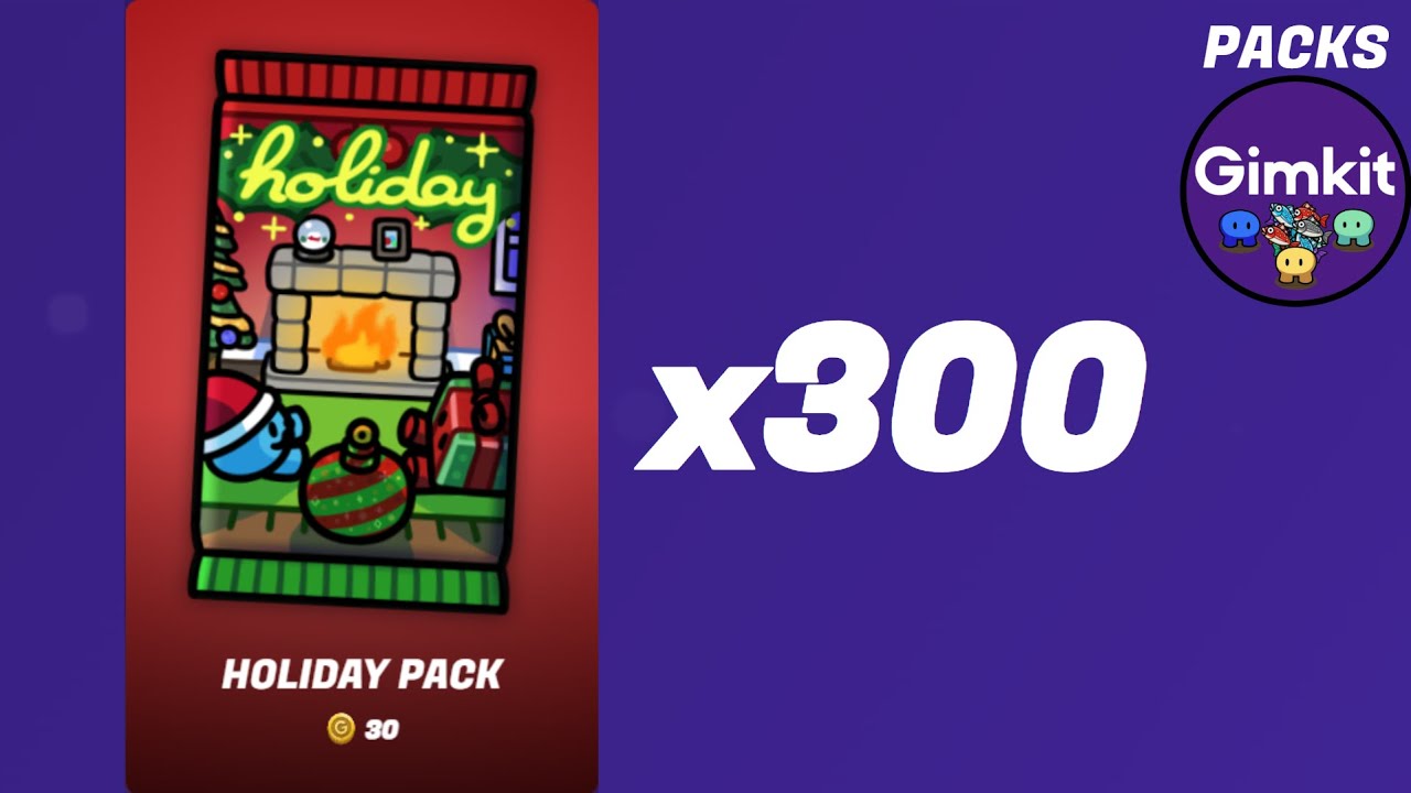 Gimkit - Opening 300+ Holiday Packs!