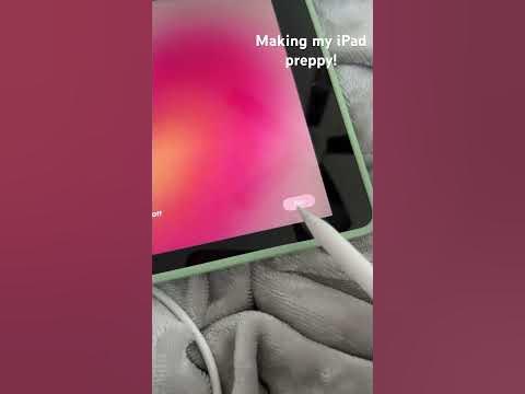 Making my iPad preppy - YouTube