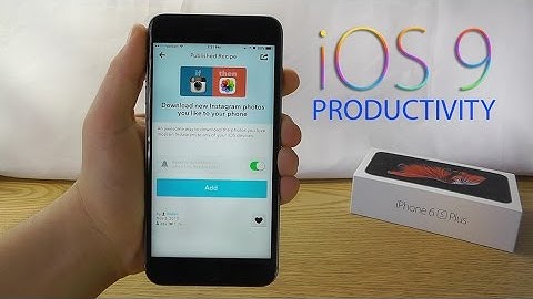 Top 7 Essential Productivity Apps for your iPhone running iOS 9